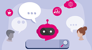 Illustration des T Cloud Public Chatbots