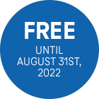 Disturber with text Free until August 31st, 2022