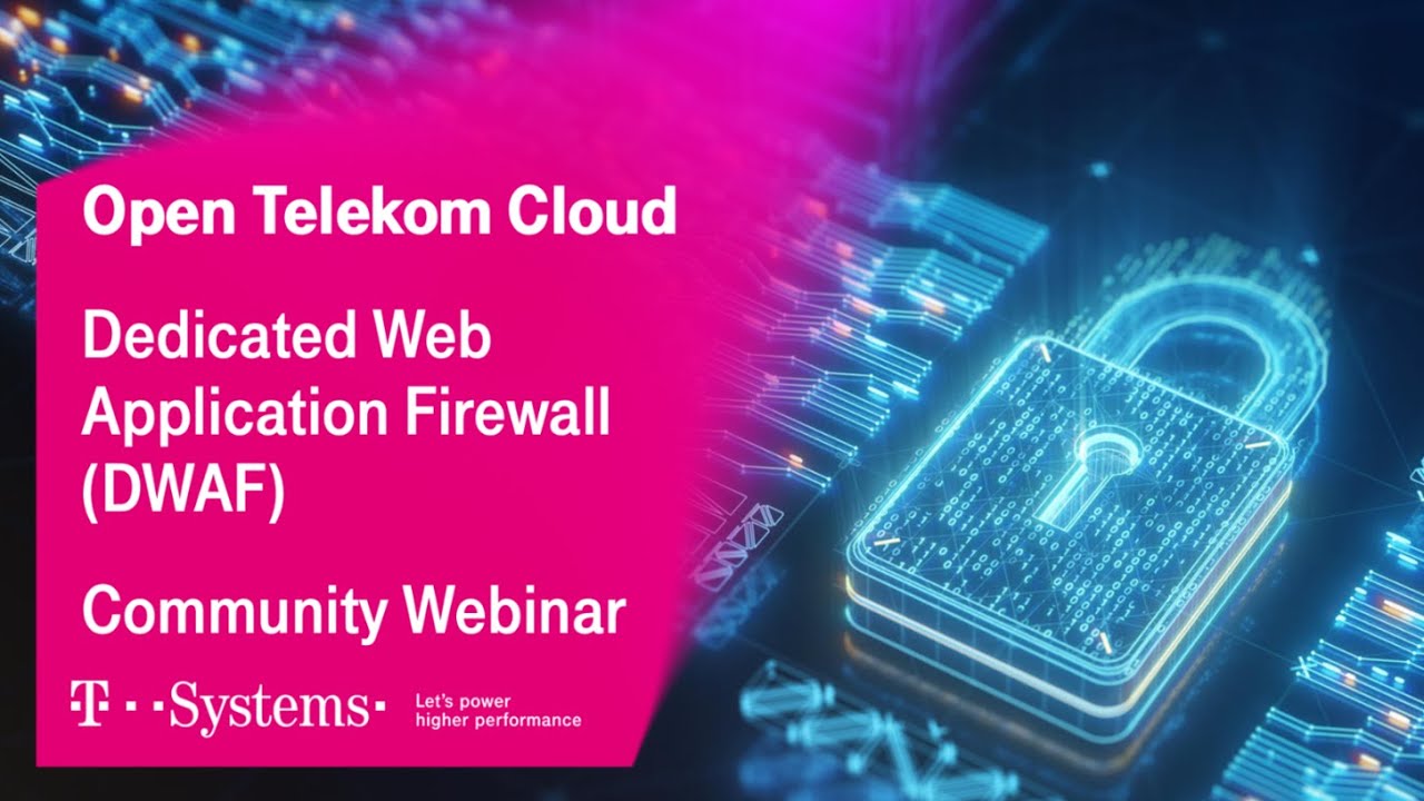 Dedicated Web Application Firewall (DWAF) | T Cloud Public | T-Systems